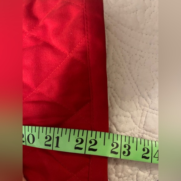 Pendleton Red Quilted Field Jacket snap closure, size Large - Picture 8 of 8